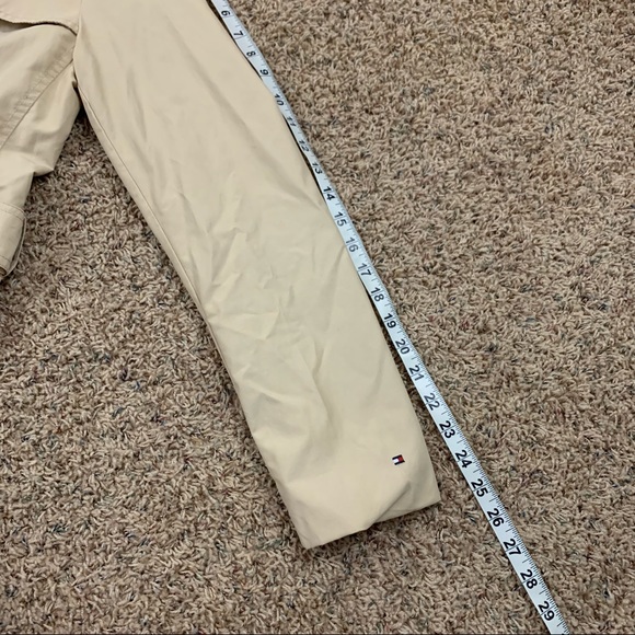 Tommy Hilfiger Cream Soft Shell Lightweight Coat Jacket - Picture 11 of 16